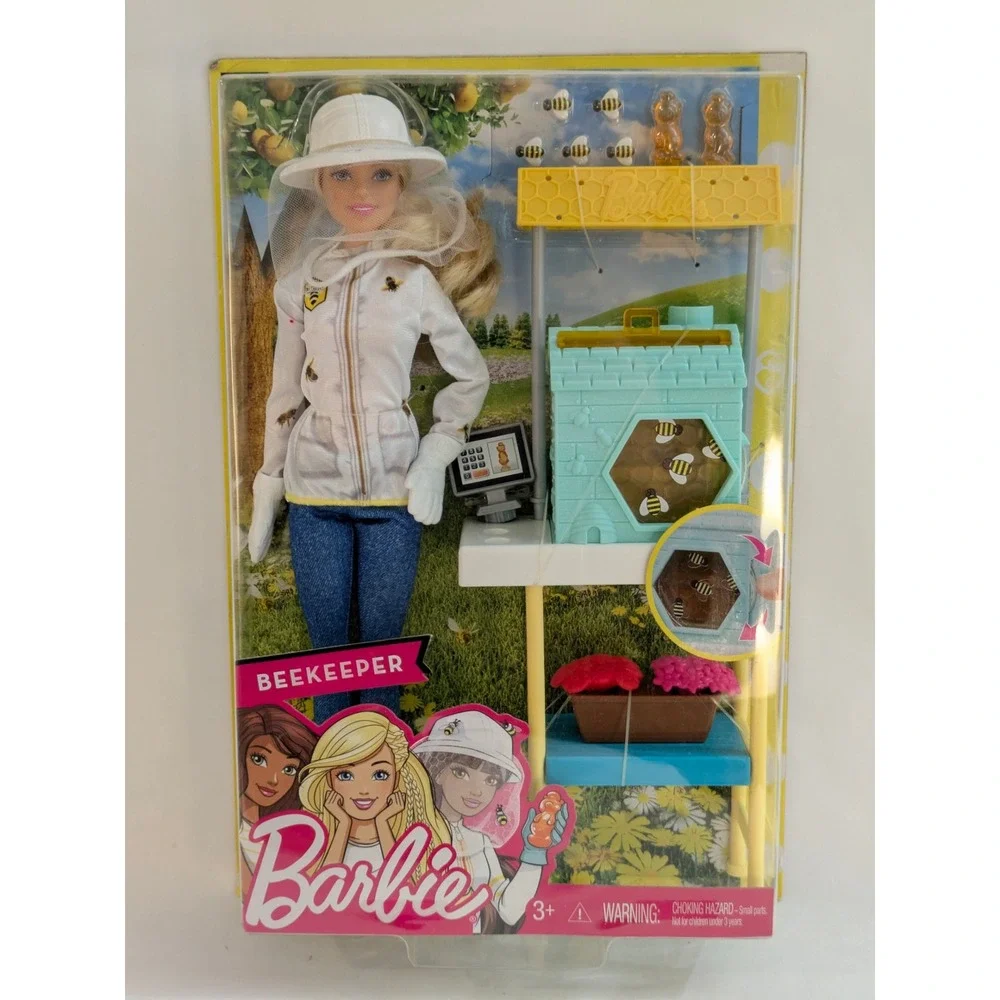 Barbie Beekeeper Career Doll Playset Beehive and Accessories NRFB STEM Collector